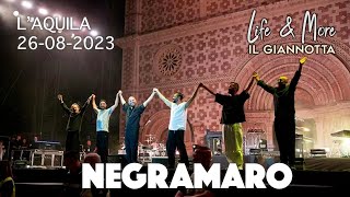 Negramaro Concerto LAquila Perdonanza 26082023 [upl. by Lear]