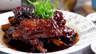 Super Easy FallOfftheBone Chinese Style Ribs 气压锅中式排骨 One Pot Chinese Pork Recipe Pressure Cooker [upl. by Nerraw]