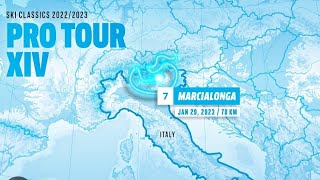 Marcialonga 2023 last hillMens top 20 marcialonga italy [upl. by Alaster]