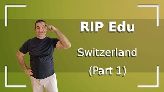 Switzerland Part 1  RIP Edu 🇨🇭 [upl. by Debera453]