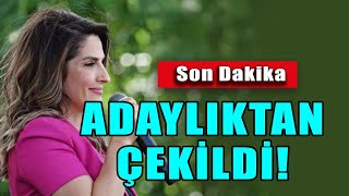 Sondakika Başak Demirtaş adaylıktan çekildiğini açıkladı Dem Partide açıklama [upl. by Nerra]