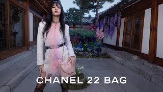 JENNIE for the CHANEL 22 Bag Campaign — CHANEL Handbags [upl. by Ahsinuq]