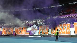 Austria Wien vs Rapid Wien I 318Derby I Pyrotechnik Support Austria [upl. by Frankie]