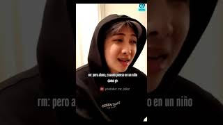 ¡NAMJOON YA NO QUIERE TENER HIJOS 😱💜 Lo confiesa en directo shorts bts rm [upl. by Atilehs]