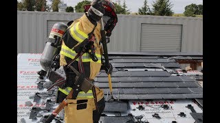 EMERGENCY RESPONSE TO THE TESLA SOLAR ROOF [upl. by Hughes165]