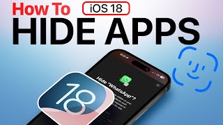 iOS 18  Hide Apps on iPhone [upl. by Bertero]