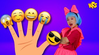 Finger Family Emoji Song amp More  Kids Funny Songs [upl. by Notloc406]