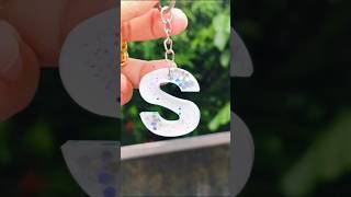 how to make epoxy resin key chain resin artresinart youtubeshorts shorts [upl. by Carpet408]