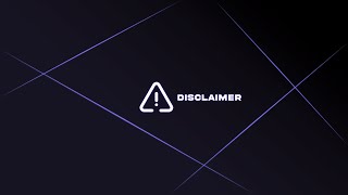 Disclaimer Video  Vizzy Tutorial [upl. by Nioe]