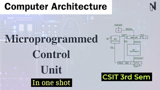 Microprogrammed Control Unit in One Shot  Computer Architecture CSIT 3rd Sem [upl. by Ientruoc]