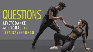 Questions  Chris Brown  Dance Cover  LiveToDance with Sonali ft Jeya Raveendran [upl. by Leigh639]