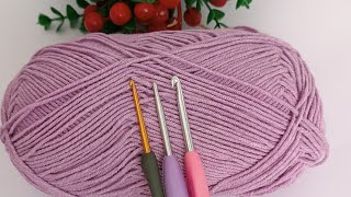 Amazing✅Look how easy and stylish the pattern is with this crochet tutorial [upl. by Kcinemod]