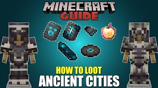 Tips And Tricks To Loot Ancient Cities  Minecraft Guide S3 EP34 Bedrock [upl. by Madalena]