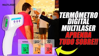 COMO USAR O TERMÔMETRO DIGITAL MULTILASER HC260 [upl. by Tedmund]