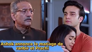 Ashok annonce les fiançailles de ranbir et Prachi  Le changement du destin  Épisode en français [upl. by Funda816]