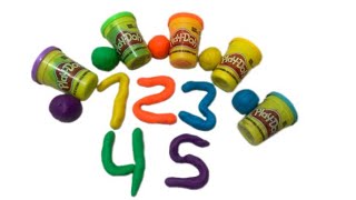 Learn numbers and colors with Play Doh [upl. by Noyahs141]