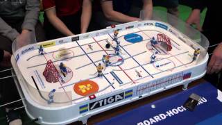 Настольный хоккейTablehockey9champRUStourn2GALUZOIZAKHAROVGame1comTITOV [upl. by Ennovart333]