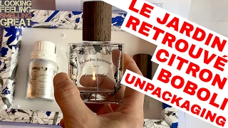 Le Jardin Retrouve Citron Boboli Unpackaging [upl. by Ecaroh]