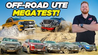 2023 4WD UTE COMPARISON  Top Pickups tested Offroad  Shock winner [upl. by Ahsekin5]