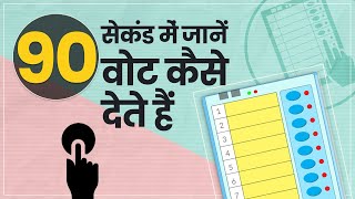 Elections 2022 वोट कैसे देते हैं जानें 90 सेकंड में  Voting Procedure  Vote Kaise Dete Hain [upl. by Ortiz]