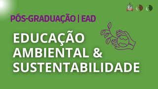 Seja um especialista em Educação Ambiental e Sustentabilidade [upl. by Dianthe671]