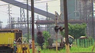 AUDIO Sparrows Point L Furnace demolition notification call [upl. by Sybyl11]