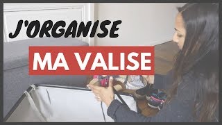 JORGANISE ma VALISE  planification et rangement pour les vacances [upl. by Teplica]