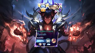 NEW SKIN DYRROTH NARAKA FLAME ❤❤❤ [upl. by Ssecnirp]