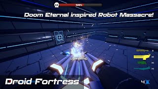 Droid Fortress  Free HyperTension Robot Massacre inspired by Doom Eternal [upl. by Aubreir833]