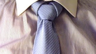 Krawatte binden Merowinger Knoten tie a tie Merowinger knot [upl. by Atires]