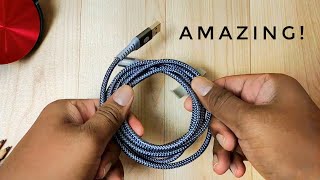 The Best Fast Charging Type C Cable in India ⚡ Ausmo Type C Cable Unboxing amp Review [upl. by Haymes756]