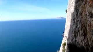 Climbing Penon de Ifach  Calpe  Costa Blanca [upl. by Xel91]