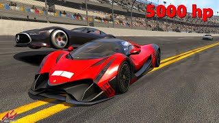 Devel Sixteen 5000hp  Monza  Highlands Long  Daytona  Assetto Corsa [upl. by Aelanej]