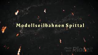 Betrieb mit 6er Sessel bei Tag und bei Nacht Modellseilbahnen Spittal [upl. by Spark949]