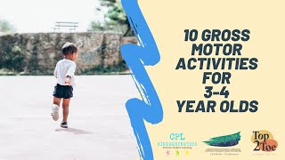 10 Gross Motor Activities for 34 Year Olds [upl. by Rimat]