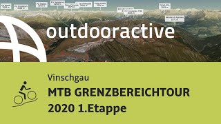 Mountainbiketour im Vinschgau MTB GRENZBEREICHTOUR 2020 1Etappe [upl. by Retsek]