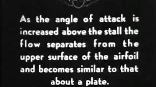 Aerodynamics Airfoil Camber Flaps Slots Slats Drag Smoke Lifts circa 1938 NACA Langley [upl. by Waylon]