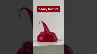 Naphthol Red Heavy Texture acrylic paint in action acrylicpainting paintingstyles satisfying [upl. by Ecinue]