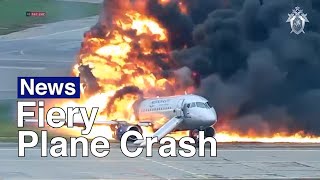 Russia Releases Footage of Fatal 2019 Plane Crash  The Moscow Times [upl. by Olbap103]