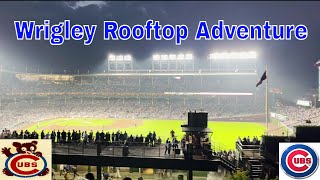 Wrigley Rooftop Experience  An Alternative Way To Watch A Game cubs wrigleyfield rooftop [upl. by Obellia]