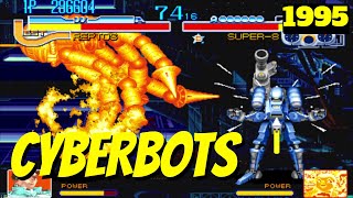 Cyberbots Fullmetal Madness  1995 CP System II Arcade Version [upl. by Paulsen]