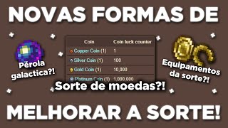 Os Novos itens que Melhoram Nossa Sorte No Terraria I Terraria 144 [upl. by Yelyah]