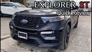 2023 Ford Explorer ST in 4 Minutes [upl. by Pernas]