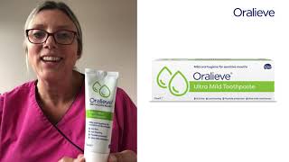 How to use Oralieve UltraMild Toothpaste [upl. by Richart]