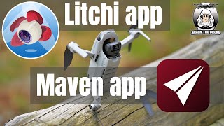 Litchi app or Maven app Which is better shaunthedrone [upl. by Daniel684]