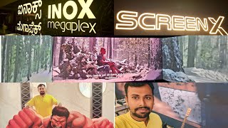 Screen X movie experience at Inox Megaplex  Phoenix Mall of Asia  Bengaluru harivlogs inox pvr [upl. by Ailaham]