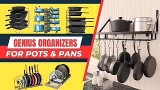 Best Pots and Pans Organizers For A Tidier Kitchen [upl. by Ahsiel]