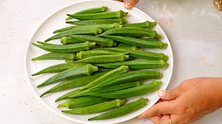 एक बार भिंडी इस तरीके से बना के देखिये तारीफ़ ही मिलेंगे  Stuffed Bhindi Masala Okra Kabitaskitchen [upl. by Yelir]