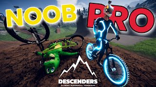 BEGINNERS GUIDE TO DESCENDERS GO FROM NOOB TO PRO [upl. by Odidnac]