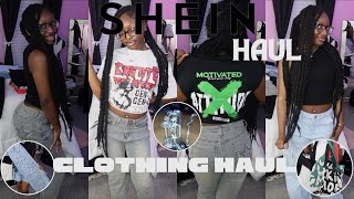 SHEIN haul first video ☆  ZaraAnissa [upl. by Airdnahc]